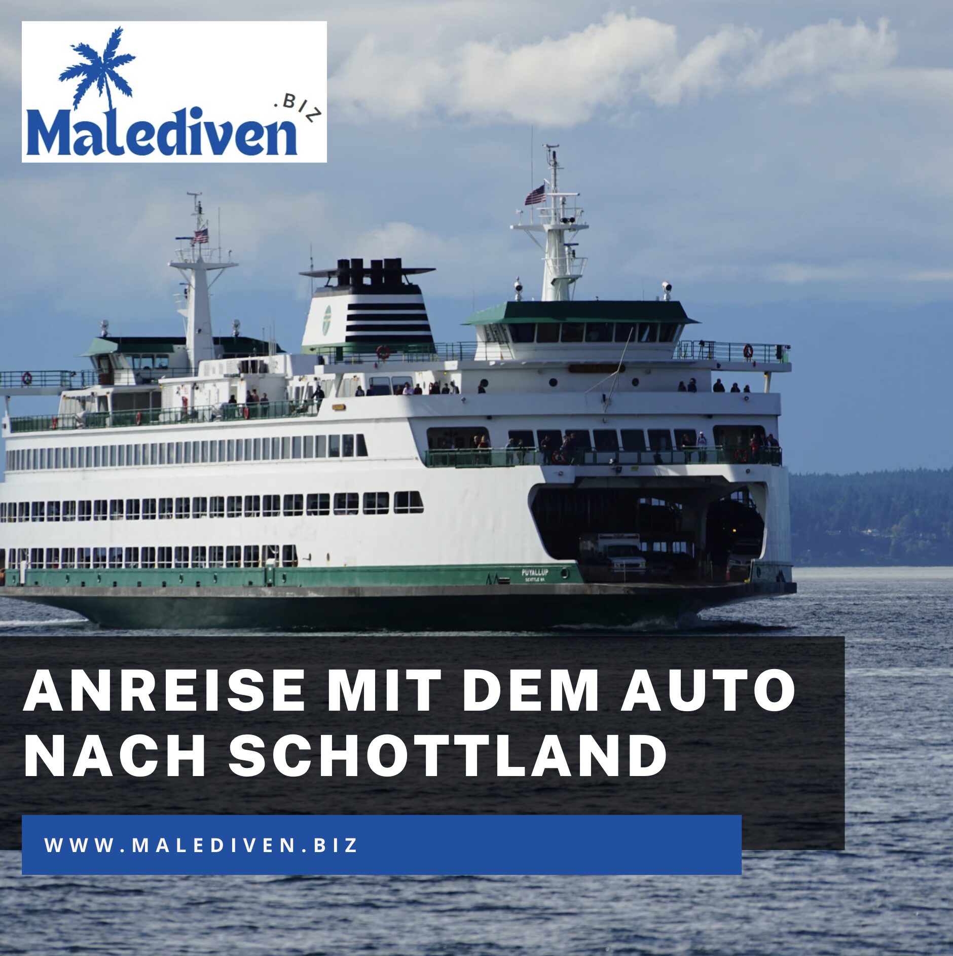 Anreise mit dem Auto nach Schottland