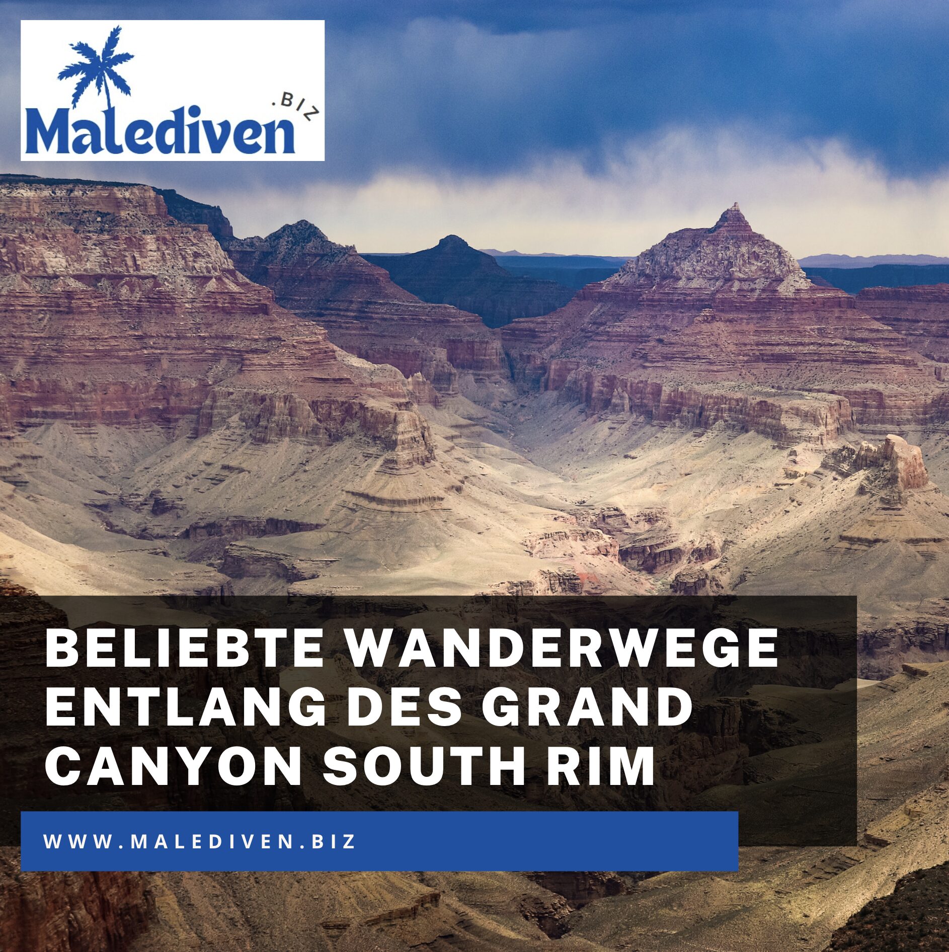 Beliebte Wanderwege entlang des Grand Canyon South Rim Beliebte Wanderwege entlang des Grand Canyon South Rim